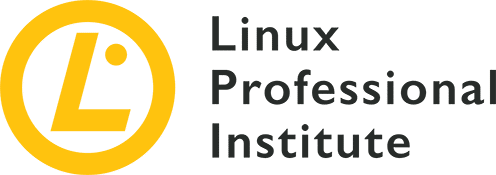 Logo van leverancier (Linux Professional Institute (LPI)).